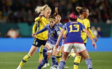 Suécia derrota Japão e avança para as semifinais da Copa do Mundo Feminina de Futebol